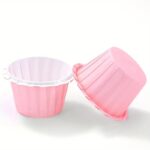 Caissettes Tulipes-Rose (100pcs) – Image 2