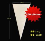 Lot de poches à douilles jetables - 100 pièces