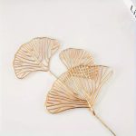 Feuilles de Ginkgo Artificielles - Or