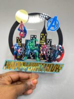 Cake Topper-Super Héros