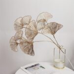 Feuilles de Ginkgo Artificielles - Or – Image 4