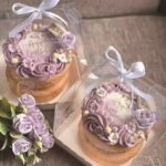 Boîte à Gâteau Transparente avec Poignée + Support - 19,5*19,5*15cm – Image 3