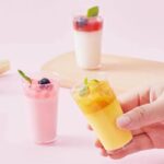 Lot de 10 Verrines + 10 Cuillères - 8*4,7cm – Image 5