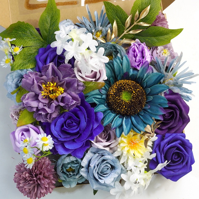 img_6377 Fleurs Artificielles - Mix Peacock – Image 1