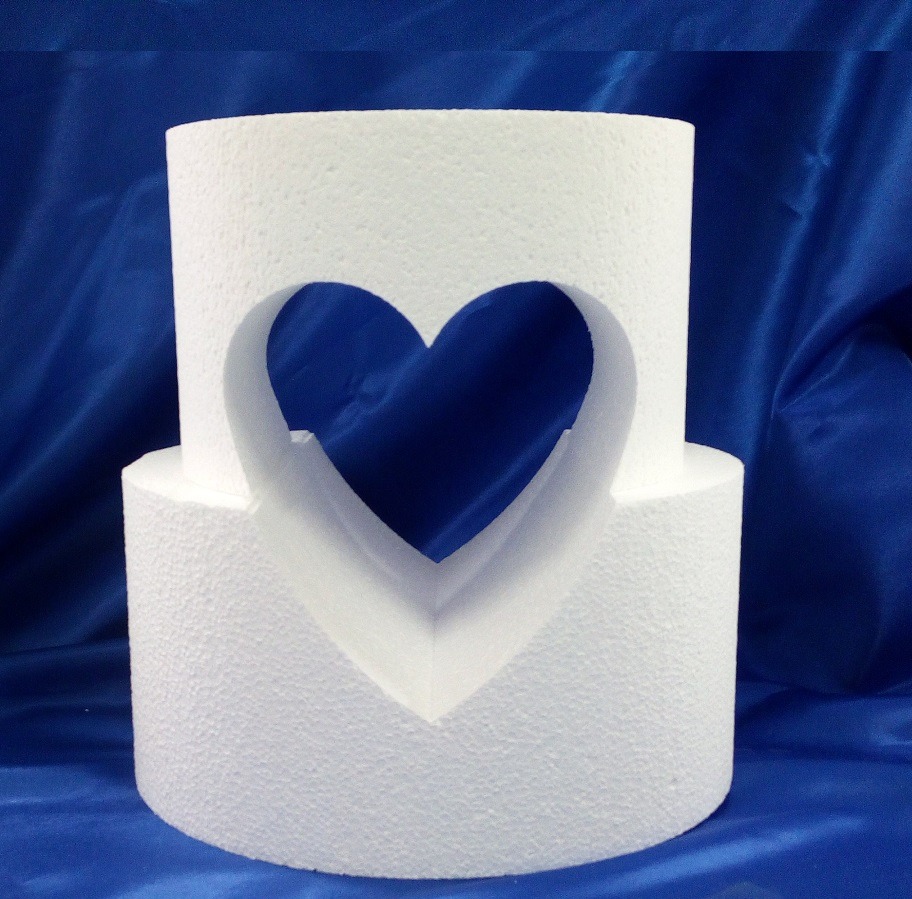 img_7380 Cake Dummy - Cœur (2pièces DIY) – Image 1