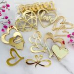 Lot de 11 Cake Toppers - Cœurs – Image 2