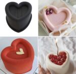 Copie Moule en Silicone - Bento Cake - Cœur – Image 2