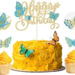 Set Cake Topper - Butterfly (25pcs)
