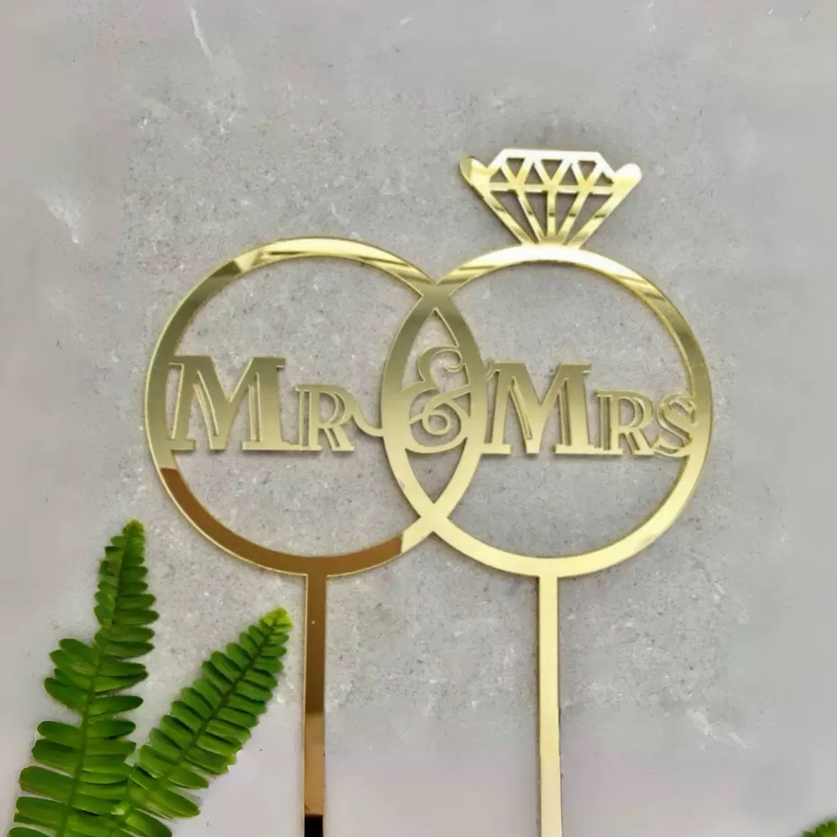 img_2734 Cake Topper - Mr&Mrs – Image 1