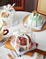 Lot de 5 Boîtes Transparentes - 12cm*13cm – Image 2
