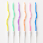 Bougies (Lot de 6) - Multicolore