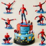 Cake Topper - 18 pcs Boules Décoratives Mix et figurines Spiderman