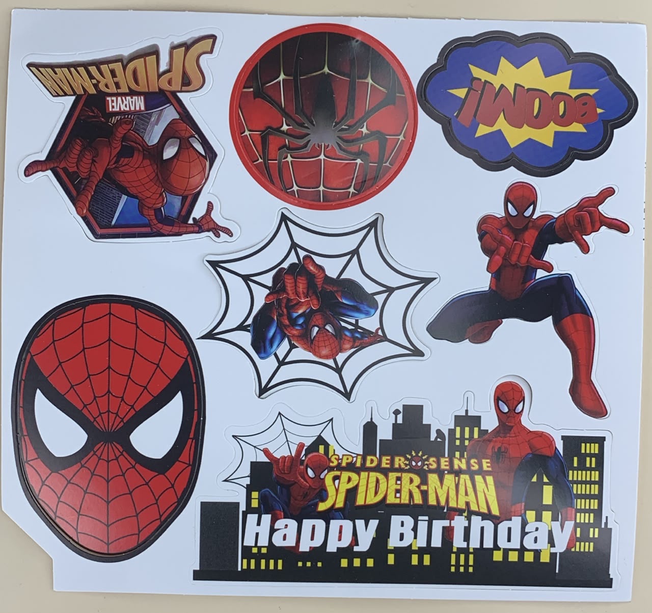 2fc7f7eb-78ba-4b77-a29c-6beeebff202f Cake Toppers - Lot de Spiderman #2 – Image 1