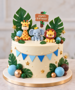 Cake Topper - 43 pcs Boules Décoratives Mix et figurines animaux – Image 2