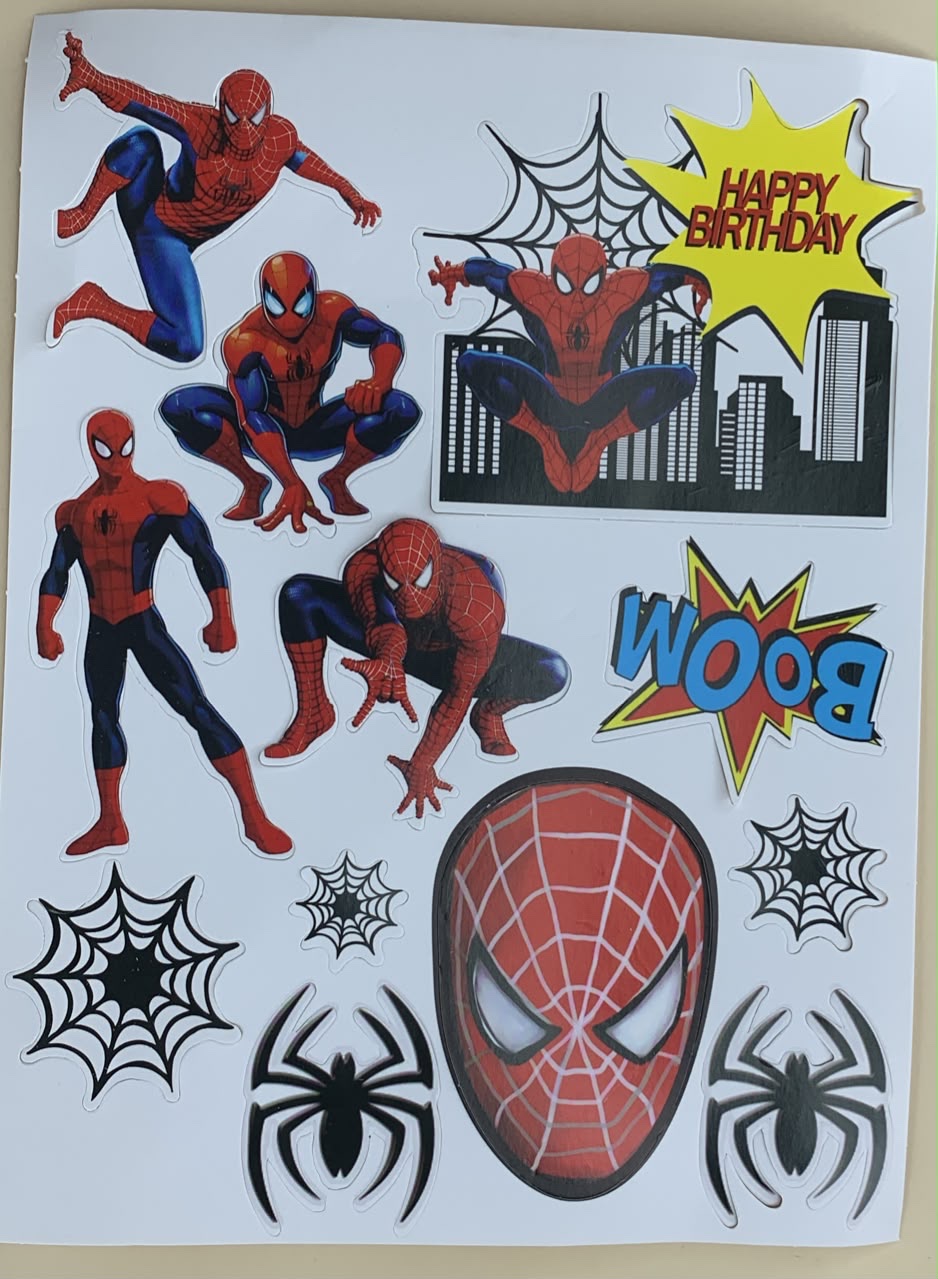 e79287e8-d78e-4331-9e53-a037a752f9d8 Cake Toppers - Lot de Spiderman #1 – Image 1