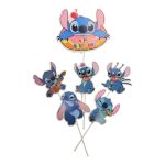 Cake Toppers stich - Lot de 6 pièces
