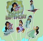 Cake Toppers jasmine - Lot de 6 pièces