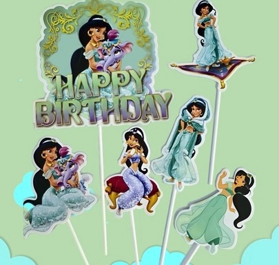 img_2950-2 Cake Toppers jasmine - Lot de 6 pièces – Image 1