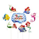 Cake Toppers Ariel - Lot de 8 pièces – Image 2
