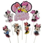 Cake Toppers Minnie - Lot de 7 pièces
