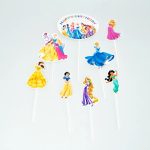 Cake Toppers princesses - Lot de 8 pièces – Image 2